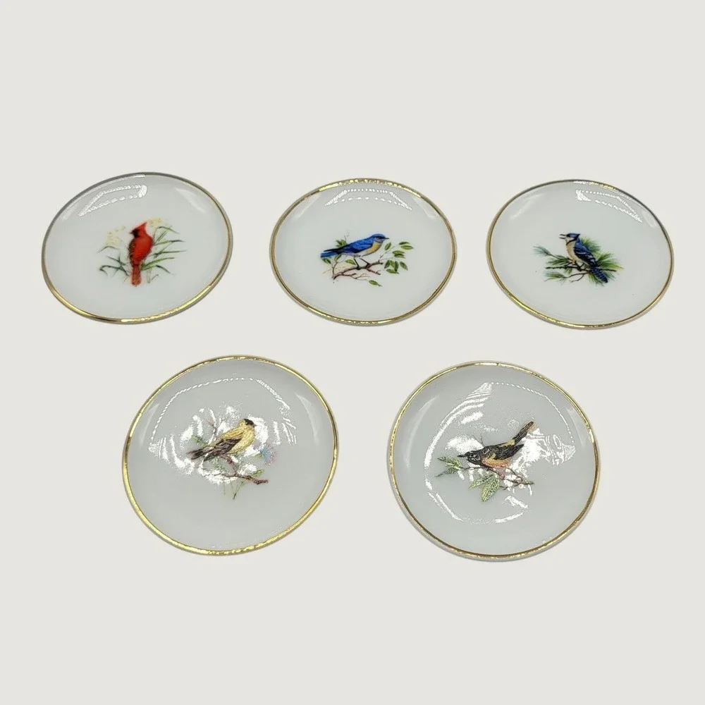 Bird Miniature Plate Magnets 2